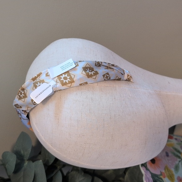 Anthropologie Patterned Duet Twisted Headband NWT - Picture 4 of 6
